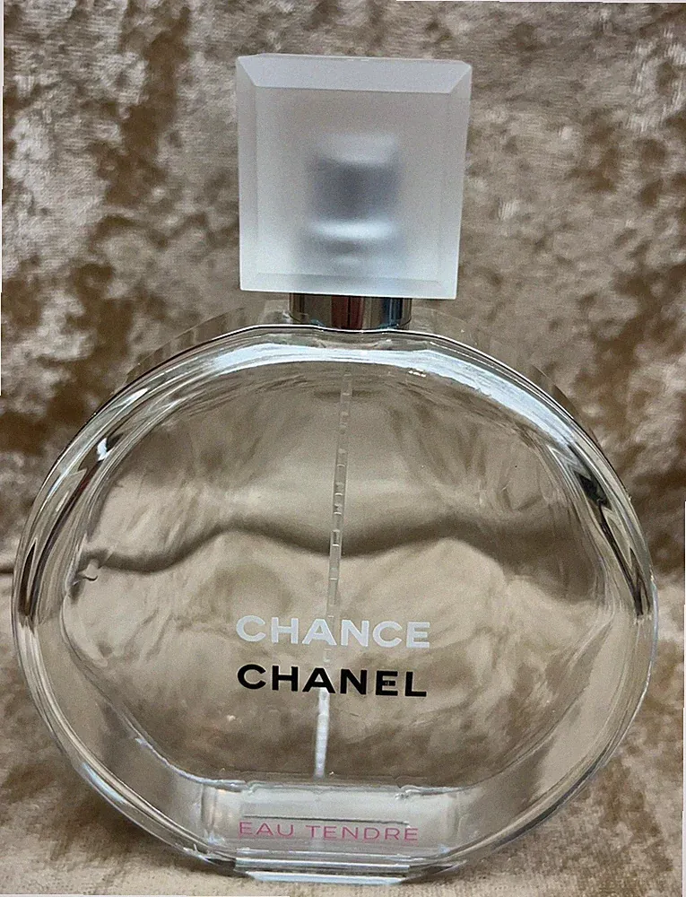 Chance Eau Tendre Eau De Toilette Empty No Perfume Bottle 5.0 Fl. Oz