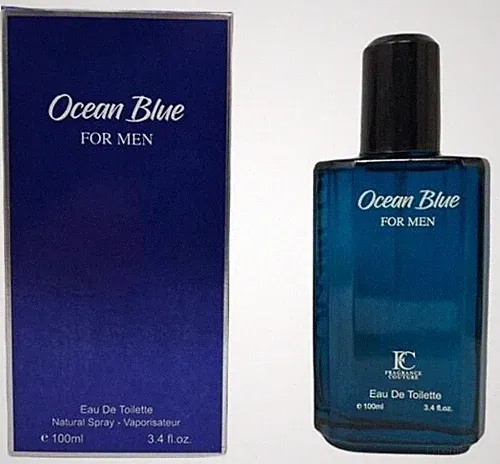 Ocean Blue Perfume Cologne For Men's 3.4 FL OZ.