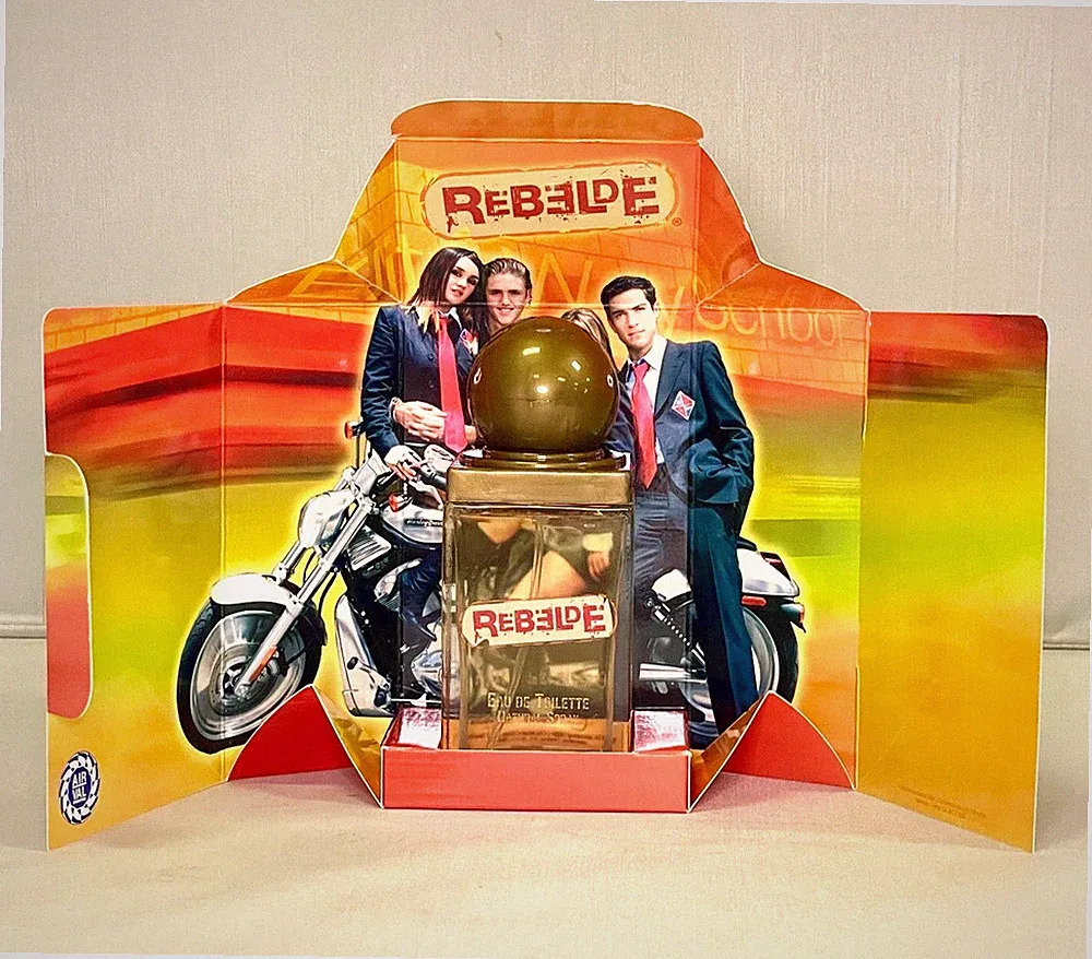 Rebelde Perfume 3.4 fl oz 100 ml EDT Unisex Body Spray New in Collectable Box