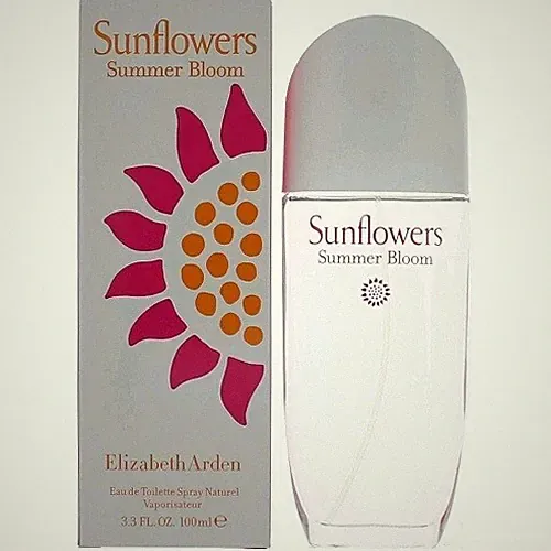 Sunflowers Summer Bloom by Elizabeth Arden 3.3 oz Perfume for Women New In Box