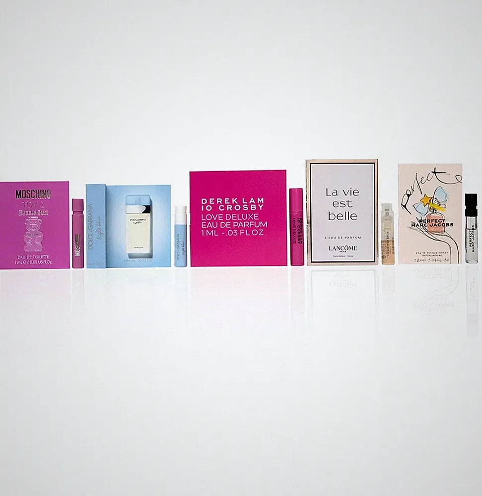 x5 Marc Jacobs/Dolce Gabbana/Moschino/Lancome/Derek Lam Perfume Sample Spray Set
